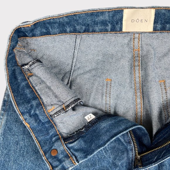 NWOT Doen Authentic Vintage Melody High Rise Flare Denim Jeans Women's Size 27 - Picture 15 of 16
